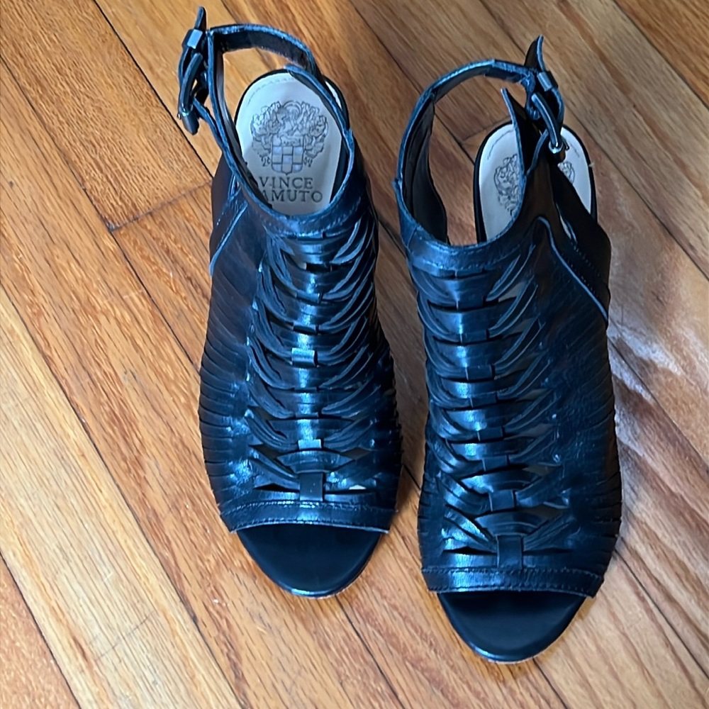 Vince Camuto Emore Braided Leather Sandals